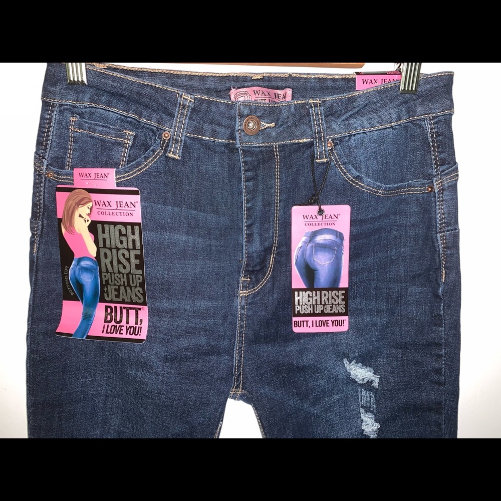 WAX Distressed Jeans SIZE 11 Brand New!